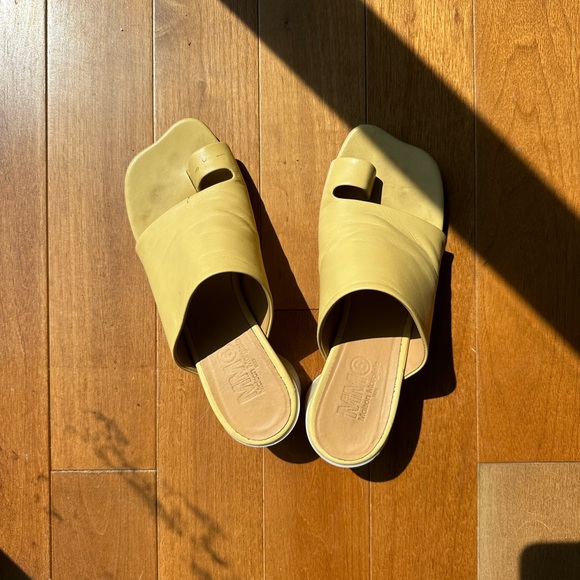 MM6 Maison Margiela Leather Mules - Picture 7 of 10